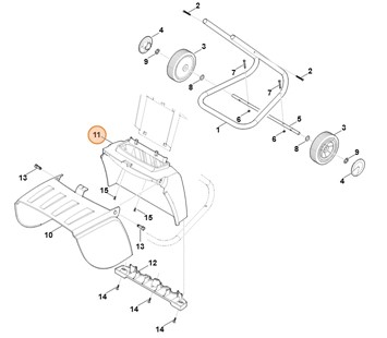 Przedłużenie kanału wyrzutowego, Stihl 60077060300