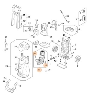 Jednostka silnika i pompy, Stihl RE026000626