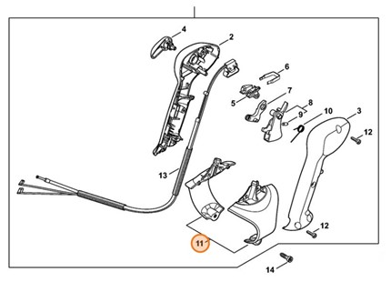 Mocowanie, Stihl 42417900701