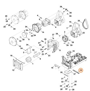 Oś, Stihl 60137030910