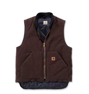 Kamizelka Sandstone Arctic Quilt Lined Carhartt V02MDT - E-Drwal