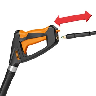 Mocna myjka wysokociśnieniowa z mosiężną pompą RE 150, Stihl, RE010114510