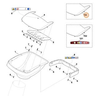 Pokrywa, Stihl 60127060701