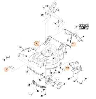 Obudowa, Stihl 63587008511