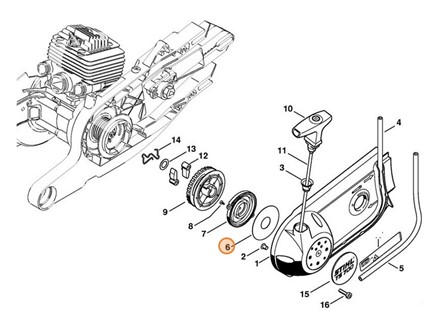 Podkładka, Stihl 42381959000