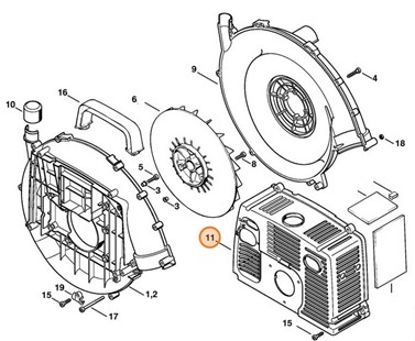 Pokrywa, Stihl 42037062102