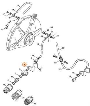Mocowanie, Stihl 42017006802