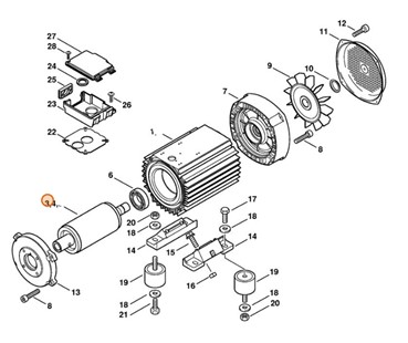 Wirnik, Stihl 47526001100