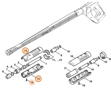 Obudowa, Stihl 49155001001