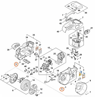 Amortyzator, Stihl RA017082800