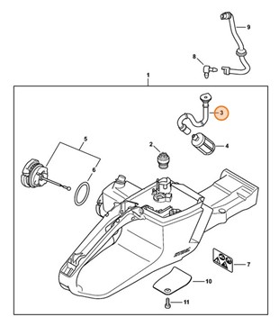 Wąż, Stihl 11383587705