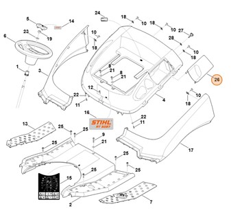Osłona, Stihl 61707063411