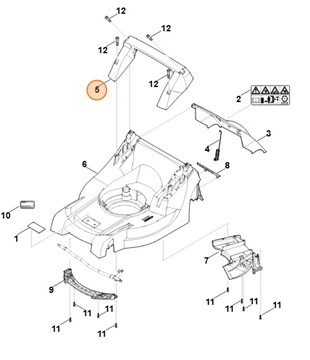 Uchwyt nośny, Stihl 63387915705