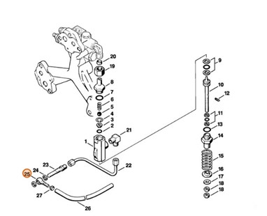 Przyłącze, Stihl 47075110200