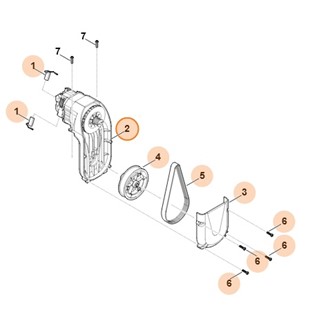 Silnik elektryczny 230V, Stihl 62916000200
