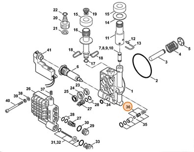Zawór przeciwzwrotny, Stihl 47655100201