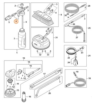 Dysza, Stihl 49105006305