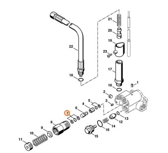 Zestaw uszczelek, Stihl 47060071051