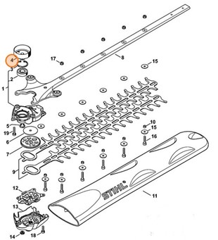 Bęben sprzęgłowy, Stihl 42421602900