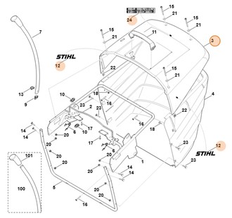 Osłona, Stihl 61607008901