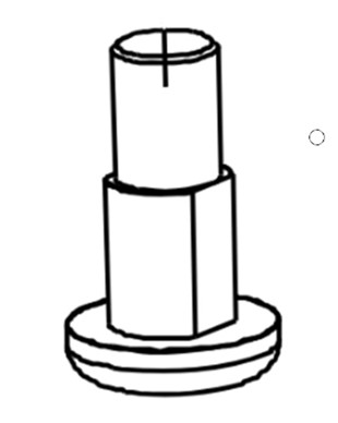Śruba noża, Orec 0305-70900