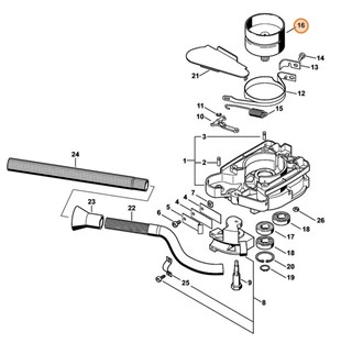 Bęben sprzęgłowy, Stihl 43131602900