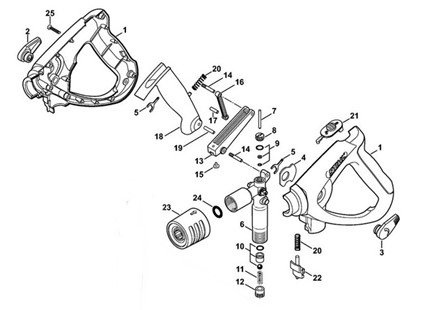 Pistolet, Stihl 49255001331