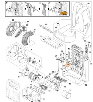 Osłona, Stihl BA037917500