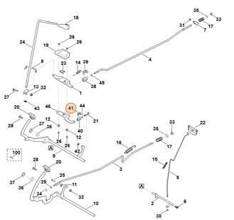 Sworzeń 6x12, Stihl 96660219003
