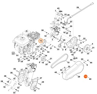 Ramię naprężające, Stihl 62507116302