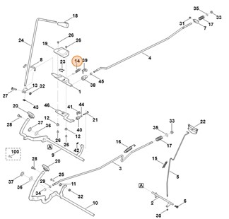 Sprężyna naciągowa, Stihl 61707035110