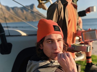 Czapka beanie SIGN pomarańczowa, Stihl 04216000196