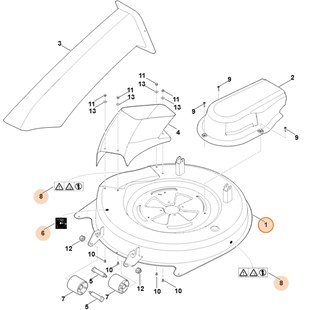 Obudowa, Stihl 61407008511