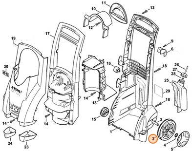 Koło, Stihl 47437913600