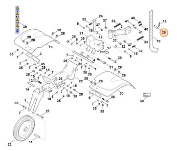 Sworzeń, Stihl 62517162000