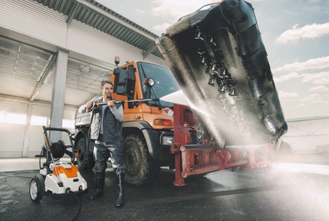 Mocna myjka wysokociśnieniowa z mosiężną pompą RE 462 PLUS, Stihl, 47800124501