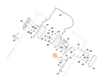 Uchwyt, Stihl 62907036600