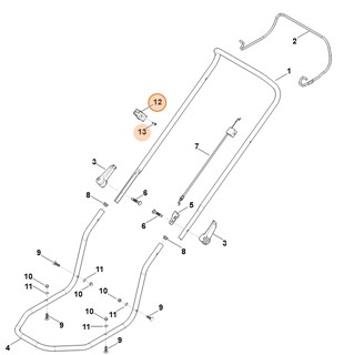 Prowadnica linki, Stihl 00007603811