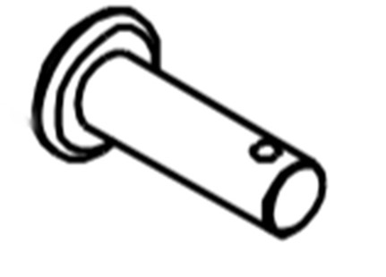 Sworzeń z łbem płaskim 6x20, Orec 89-2181-060202