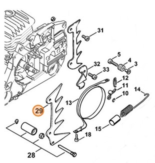 Przypora szponowa, Stihl 11226640506