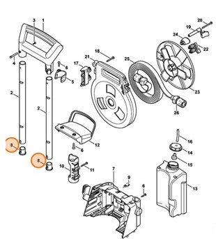 Zatyczka, Stihl 47687917300