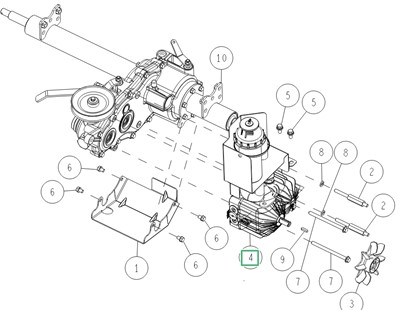 Zespół przekładni HST, Orec 0322-09200