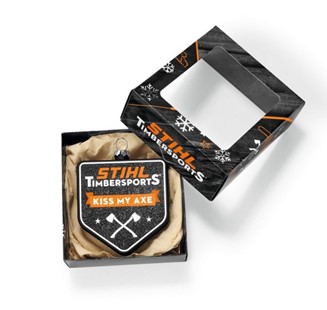 Bombka Świąteczna TIMBERSPORTS® „Kiss My Axe”, 04216000077