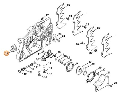 Amortyzator, Stihl 11247912800