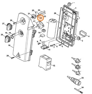 Zacisk węża 10/7, Stihl 97710210930