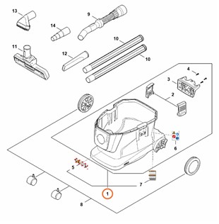 Pojemnik, Stihl SA047000801