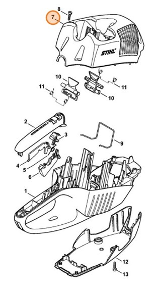 Osłona, Stihl 48516003502