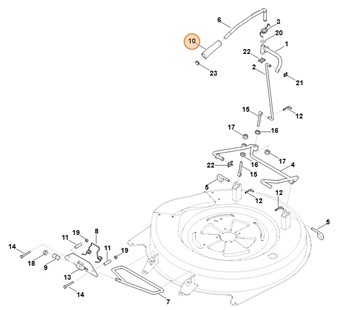 Uchwyt, Stihl 61707034101