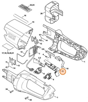 Element łączący, Stihl 48537927801