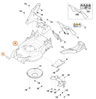 Obudowa, Stihl 63647008501